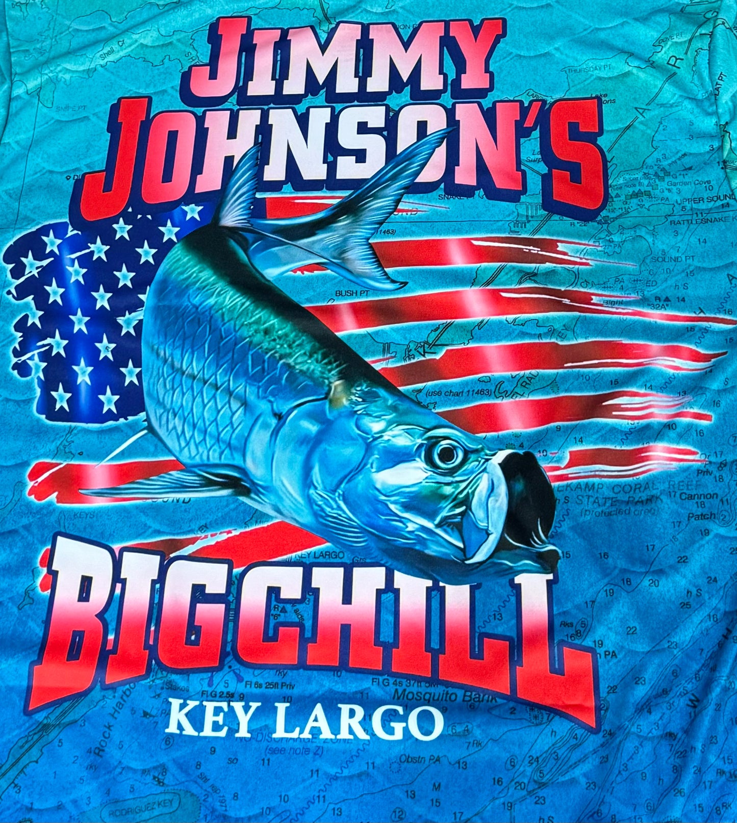 American Flag Tarpon Long Sleeve